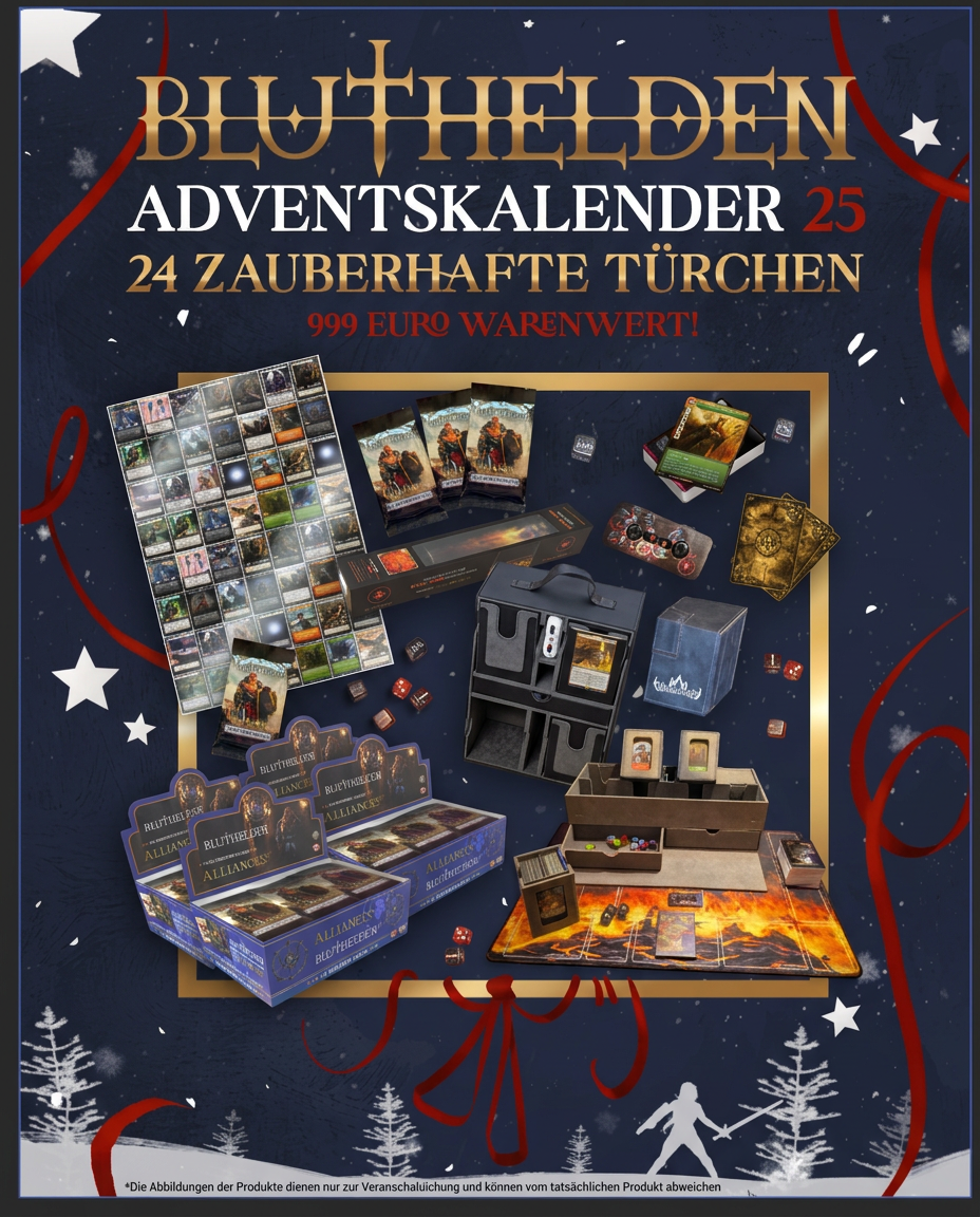 Bluthelden Adventskalender 2026 – Zauberhand